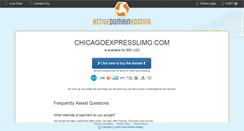 Desktop Screenshot of chicagoexpresslimo.com